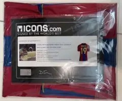メッシ＆ヤマル 直筆サイン入り バルセロナ 07/08 Icons証明書付