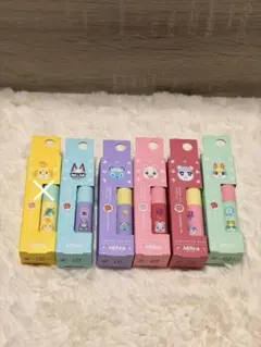 どうぶつの森コラボ リップスティック6種類 ファミマ あつ森