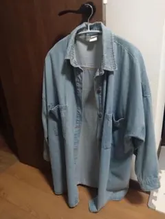 デニムロングジャケット