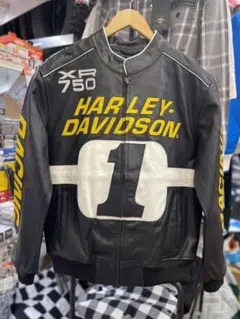 タグ付き新品　HarleyDavidson　定価10万円　本革ジャケット　メンズ