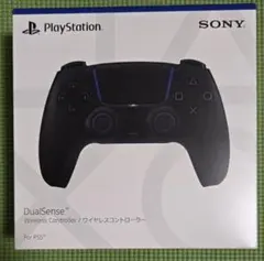 PS5 DualSense ワイヤレスコントローラー ミッドナイト ブラック