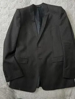 Dolce&Gabbana ブラックストライプ フォーマルスーツ