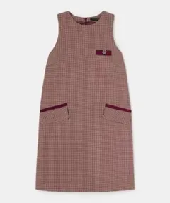 ミニチェックドレス