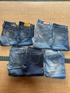 MOUSSY マウジー スキニーデニム　7本 まとめ売り　おまけあります。