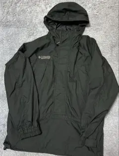 Columbia マウンテンパーカー　ハーフジップ　黒のサムネイル