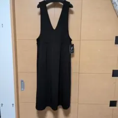 fey collection ノースリーブ ロングワンピース ブラックのサムネイル
