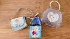 【まとめ売り】アナと雪の女王☆エルサショルダーバッグなど4点