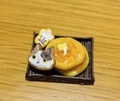 ハンドメイド　ミニチュア　三毛猫　猫　パンケーキ 40