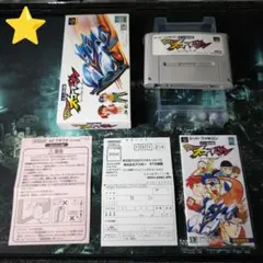 【良品】シャイニングスコーピオン レッツ&ゴー　スーパーファミコン