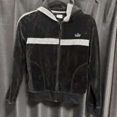Nike フード付きパーカー Mサイズ ブラック/グレー