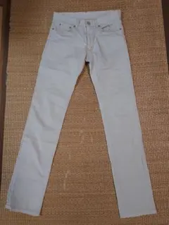 ホワイトジーンズ ＃エンジーンズ ＃MICHIKO LONDON JEANS - メルカリ