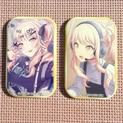 【2個セット】プロセカ　スクエア缶バッジ　暁山瑞希