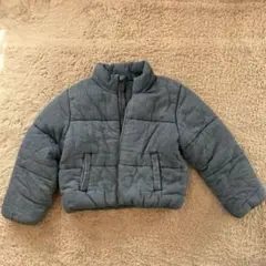 新品 GAP kids デニム パファージャケット ライト ダウン 中綿 XXL