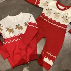 puさま専用クリスマスSHEIN トナカイ柄 ニット セーター 9-12M 5Y