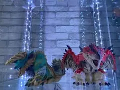 [限定値下げ中]モンスターハンター リオレウス ジンオウガ フィギュアセット