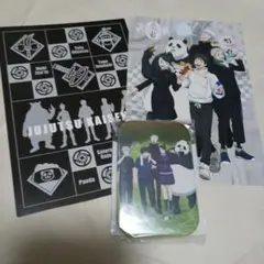 呪術廻戦0　缶バッジ　ポストカード