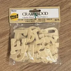 Craft wood イニシャル
