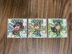 忍たま乱太郎　忍たま乱太郎マンチョコ　シール　立花仙蔵 七松小平太 食満留三郎