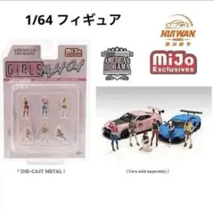 1/64 アメリカンジオラマ フィギュアセット トミカ、ホットウィール等