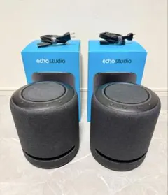 Amazon echo studio　（中古、2022年購入品）　2台セット 2025年最新】Echo Studio 2台の人気アイテム - メルカリ