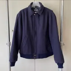 80s WOOLRICH ウールリッチ バーシティジャケット スタジャン 比翼のサムネイル
