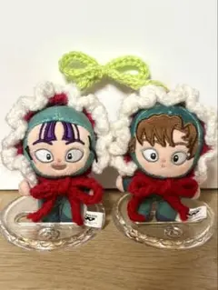 ほわぬい ぬい服 さくらんぼ ボンネット 編み物 忍たま乱太郎 - メルカリ