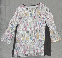 【処分価格】カットソー 八分袖 フリーサイズ