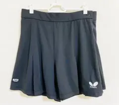 レア★バタフライ　キュロット　卓球　Oサイズ　ブラック　中古　P044