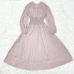 【りんりん様　専用】 FRAY I.D ウエストリブプリーツワンピース 00