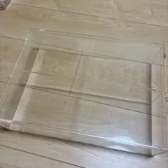 無印良品 アクリルコレクションスタンド引き扉付き・大