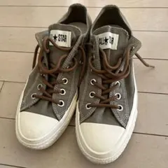 CONVERSE ★ALL STAR ★カーキ★26.5センチ★スニーカー美品
