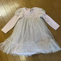 petit main ピンク ワンピース/120センチ