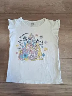 UNIQLO ディズニープリンセス フリルTシャツ 110