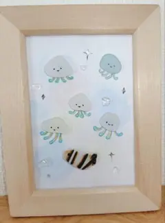シーグラスアート 芸術 No.93 ☆ハンドメイド☆ - メルカリ