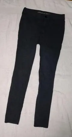 アメリカンイーグル 2 グレー　ハイライズジェギング