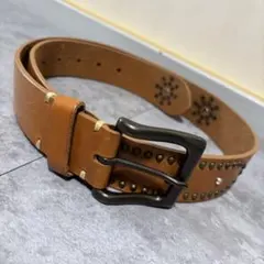 “Vintage レザーベルト　スタッズ　Y2Kのサムネイル