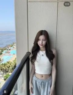 【松川星ちゃん】adidasタンクトップ Sサイズ