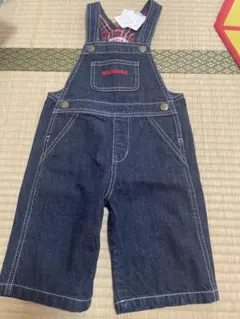 ミキハウス Mサイズ(90) 7分丈オーバーオール