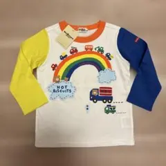 ミキハウス ホットビスケッツ 長袖Tシャツ　100