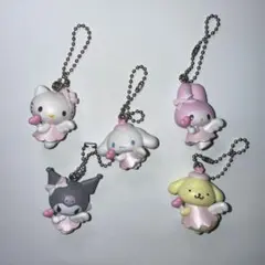 サンリオキャラクターズ 夢みるエンジェルスイング 5種セット コンプリート