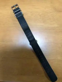 最終価格　TIMEX レザーベルト ブラック　革　一回使用のみ美品　匿名発送