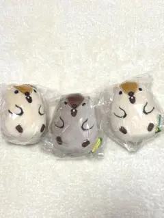 マーモットのもっとっと 絶叫ぬいぐるみ 3点セット