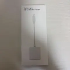 【新品未使用】SDカードリーダー ライトニング Lightning