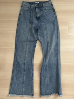 デニム　フレアデニム　classicalelf