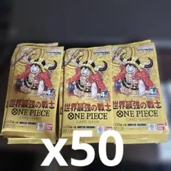 ONE PIECEカード 世界最強の戦士 未開封24パック 1BOX封入率一致 | Mercari