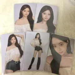 LE SSERAFIM★東京ドーム フォトカード 5枚セット コンプ/ウンチェ