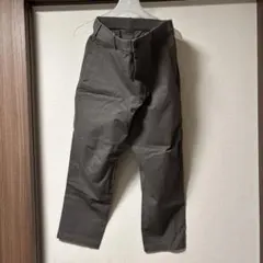 スマートアンクルパンツ2WAYストレッ 手（コットン） グレー M