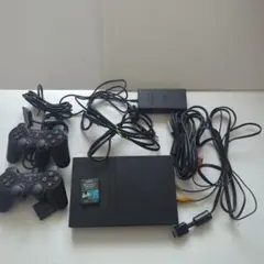 プレステ2 薄型本体他セット　ジャンク