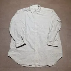 Marker’s shirt 鎌倉　長袖シャツ　ストライプ　オックスフォード