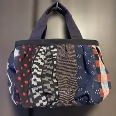 儀右衛門　パッチワークデザイン トートバッグ